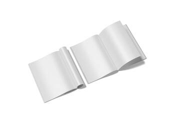 Magazine  illustration Mockup Png