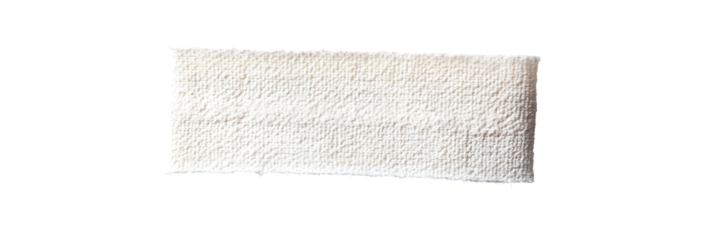 Medical bandage on white or transparent background, clipping path