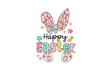 Happy Easter Day PNG Sublimation Design
