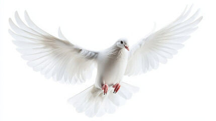 Fototapeta premium White Dove isolated