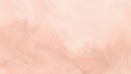 Fototapeta premium Light pastel abstract watercolor on paper with soft dusty red, brown, rose pink, peach, and white tones. Gentle, elegant blending evokes a calm, artistic, and natural atmosphere. 