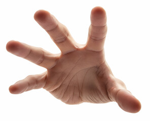 Outstretched Human Hand Reaching Forward
