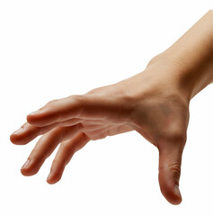 Outstretched Human Hand Reaching Forward
