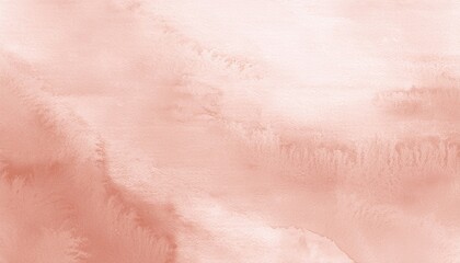 Fototapeta premium Light pastel abstract watercolor on paper with soft dusty red, brown, rose pink, peach, and white tones. Gentle, elegant blending evokes a calm, artistic, and natural atmosphere. 