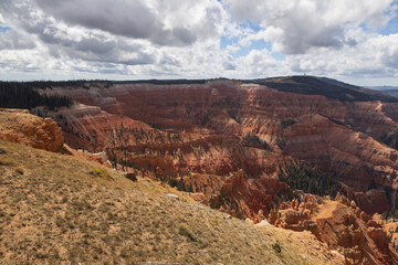 Colorful rock formations at Cedar Breaks National Monument, Utah