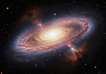 Naklejka premium space galaxy 