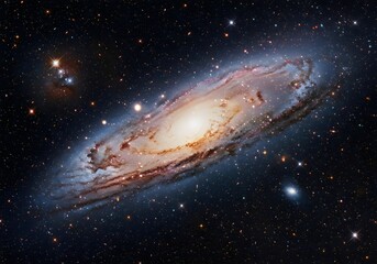 solar system in space, space background, wallpaper 