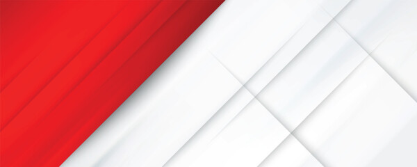 banner background. colorful. red gradation. combination gray and white silver. abstract . eps 10