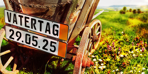 Vatertag, Datum 2025, Bollerwagen
