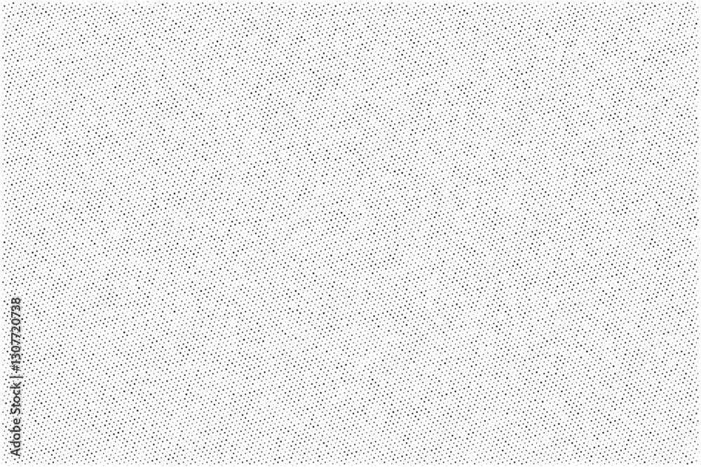 Poster Monochrome abstract splashes, halftone dot vector texture on transparent background.