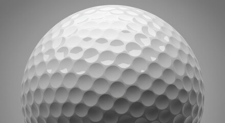 High Resolution Golf Ball Texture - Close-up of a white golf ball, showcasing its dimpled texture. Perfect for sports, design, and marketing. Symbolizes precision, accuracy, power, strategy