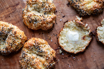 Cottage Cheese Everything Bagel
