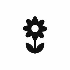 decoration flower icon sign vector