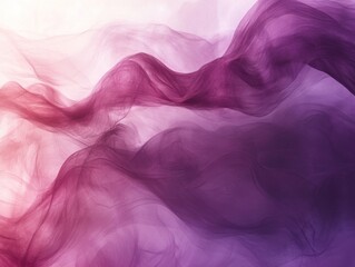 Fototapeta premium Flowing Purple Smoke Abstract Background