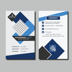 Stylish ID Card Template for Companies