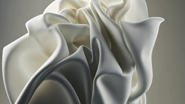 Abstract Drapery: A Study in Light and Shadow