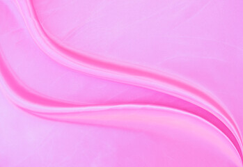 Pink satin texture that is gray silver fabric silk background with beautiful soft white  pattern natural.