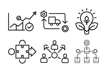 Business icons bundle