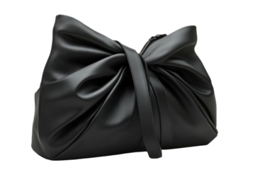 Stylish black leather crossbody bag designed for casual outings or everyday use for modern fashion lovers