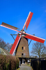 Photo of the old windmill of Berendrecht. It is a windmill built in 1822. Location photo: Berendrecht (Belgium)