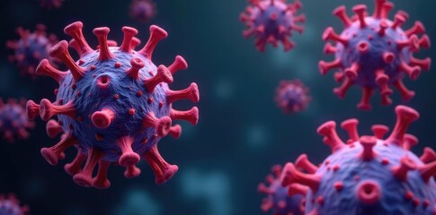 Cancer cells with damaged membranes due to viral infection, cellular damage, viral infection