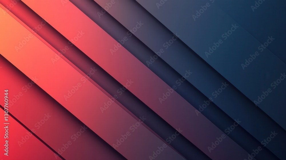 Poster Gradient background reflecting political movement with dynamic diagonal lines Generative AI