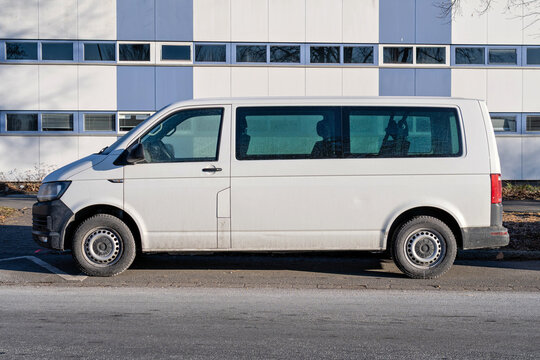 G&ouml;ttingen, Germany - February 19, 2025: Volkswagen T6 bus