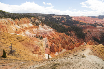 Colorful rock formations at Cedar Breaks National Monument, Utah