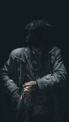 The Medieval Festival of Andilly, France - Portrait of a pirate by Terence Vuillaume