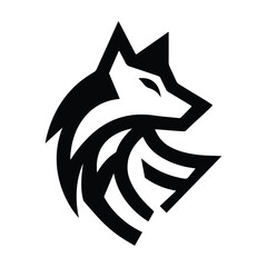 fox logo, minimal fox logo, unique fox icon