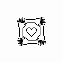 protection association icon sign vector