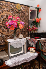 Luxury living room soviet design