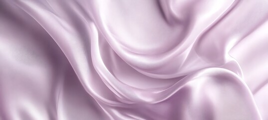 Obraz premium Elegant Monochromatic Lavender Background with a Smooth Satin Effect and Minimal Shadows for a Calm and Refined Design