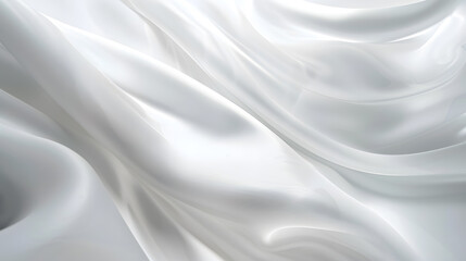 Obraz premium abstract white silk background