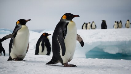 Obraz premium Icy Stroll