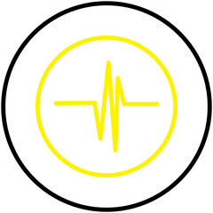 Obraz premium ECG SIGNS