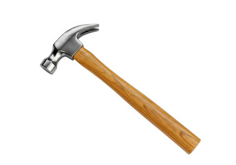 Hammer on transparent background