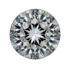 Diamond isolated on transparent background