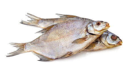 Two large dried fish.