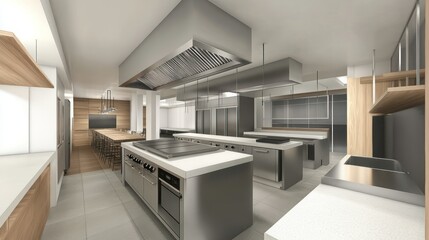 Modern Commercial Kitchen Design