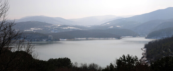 A view from the forest areas of Yalova, Turkey