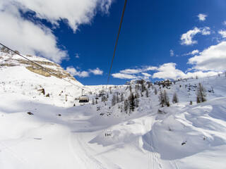 Madonna di Campliglio, ski resort in Dolomites di Brenta, Trentino, Italy