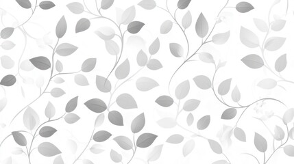 Abstract grayscale leaf pattern, nature background, design element, possible use in graphic design, wallpaper