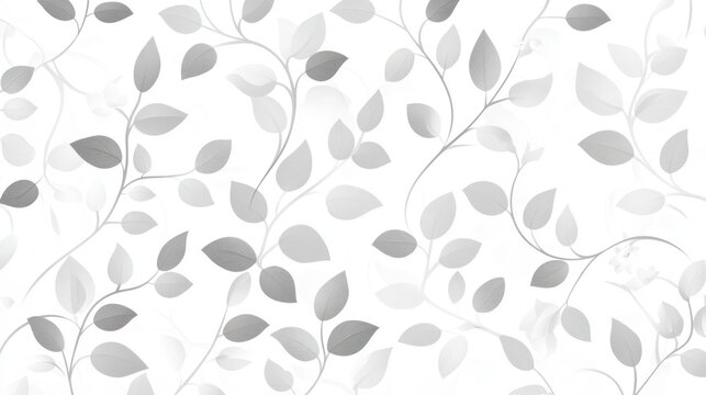 Abstract grayscale leaf pattern, nature background, design element, possible use in graphic design, wallpaper