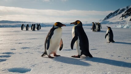 Obraz premium Chill Time Penguin