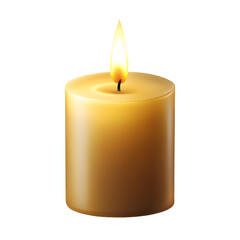 Gentle Flicker: A Warm, Solitary Candle Flame, Peaceful and Serene, Perfect for Relaxation and      