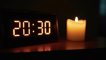 Clock 20:30, Symbolizing Earth Hour