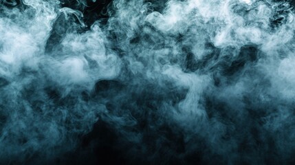 Fototapeta premium Abstract smoke, swirling clouds, dark background, artistic image