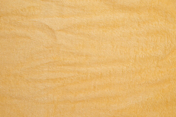 Background pattern and texture of yellow towel fabric. Natural pattern and texture of fabric. For graphic design, 3D rendering or banner background