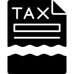 Tax Icon Vector Element